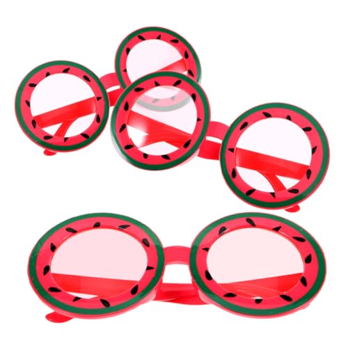PACKOVE 3 STÜCKE Teiliges Wassermelonen Sonnenbrillen Lustige Partybrille für Strand und Sommerfeiern Tropisches Zubehör PACKOVE 3 STÜCKE Teiliges Wassermelonen Sonnenbrillen Lustige Partybrille für Strand und Sommerfeiern Tropisches Zubehör von PACKOVE
