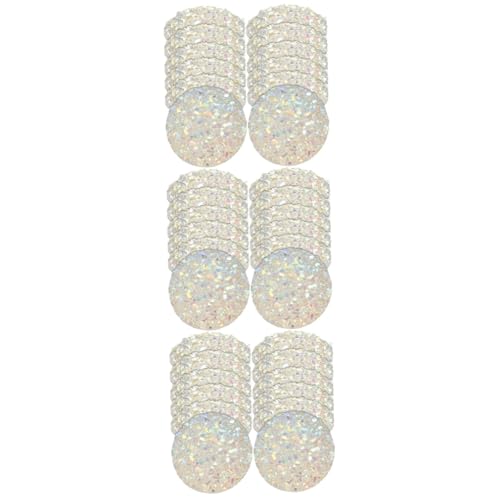 PACKOVE 3 Sätze Flachrückseitige Strasssteine Patches Diy Bastelverzierungen Aus Harz Für Schmuck Kleidung Taschen Und Mehr 100 Stück * 3 von PACKOVE