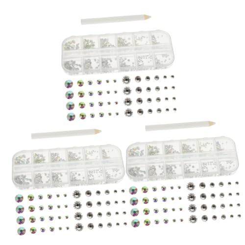 PACKOVE 3 Sätze Nagelbohrer Nagel Edelsteine Maniküre-strasssteine Charms Für Nagelzubehör Polieren Nägel Kunst Nail Strass-kit Nailart-strasssteine Nageldekoration Wohnung Uv Glas PACKOVE 3 Sätze Nagelbohrer Nagel Edelsteine Maniküre-strasssteine Charms Für Nagelzubehör Polieren Nägel Kunst Nail Strass-kit Nailart-strasssteine Nageldekoration Wohnung Uv Glas von PACKOVE