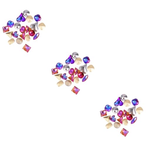 PACKOVE 3 Sätze Nail Art Aufkleber Selbstklebende Dekorationen Für Maniküre Zubehör Für Nageldesign Zufällige 20 Stück * 3 PACKOVE 3 Sätze Nail Art Aufkleber Selbstklebende Dekorationen Für Maniküre Zubehör Für Nageldesign Zufällige 20 Stück * 3 von PACKOVE