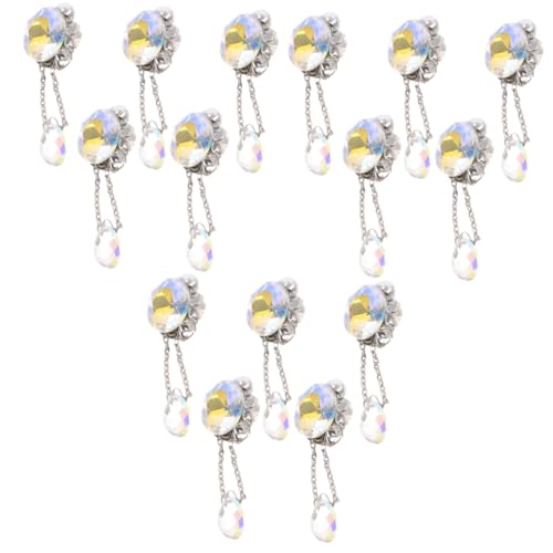 PACKOVE 3 Sätze Nailart-diamant-anhänger Reize Nägel Charme Nail Strass-kit Polieren Für Nail Decoration Nail Charms Strass-maniküre-schmuck Nail Art Diy Zubehör Glas Kristall 5 Stück * 3 von PACKOVE