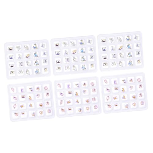 PACKOVE 3 Sätze Spezielles Diamant -set Flache Rückensteine Bausätze Zubehör Für Maniküre Manikürezubehör Reiz Spitze Hotfix Nagel-kit Nagelsteine Nagelkunst Bunt Plastik 40 Stück * 3 PACKOVE 3 Sätze Spezielles Diamant -set Flache Rückensteine Bausätze Zubehör Für Maniküre Manikürezubehör Reiz Spitze Hotfix Nagel-kit Nagelsteine Nagelkunst Bunt Plastik 40 Stück * 3 von PACKOVE