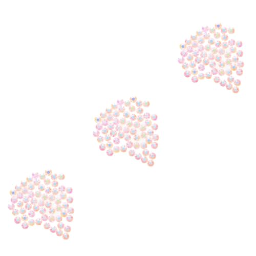 PACKOVE 3 Stück Jelly Color Resin Flat Back Rhinestones Ersetzbarkeit für Nail Art Diy Nageldekoration für Natürliche und Künstliche Nägel von PACKOVE