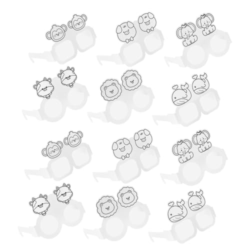 PACKOVE 30stücke Weiße Blanko-brillen Für Diy Handbemalte Brillen Als Party-accessoires Und Mit Acrylfarben Oder Markern PACKOVE 30stücke Weiße Blanko-brillen Für Diy Handbemalte Brillen Als Party-accessoires Und Mit Acrylfarben Oder Markern von PACKOVE