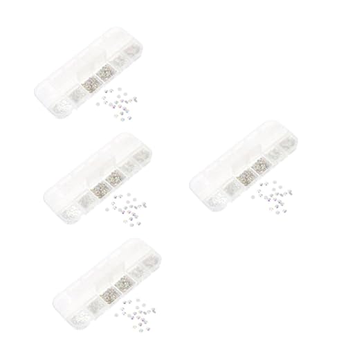 PACKOVE 4 Boxen Diy Nagelkunst Dekorationen Strasssteine für Maniküre Nageldesign Zubehör Rhinestones für Nagelgestaltungen und Persönliche Deko für Diy Projekte PACKOVE 4 Boxen Diy Nagelkunst Dekorationen Strasssteine für Maniküre Nageldesign Zubehör Rhinestones für Nagelgestaltungen und Persönliche Deko für Diy Projekte von PACKOVE
