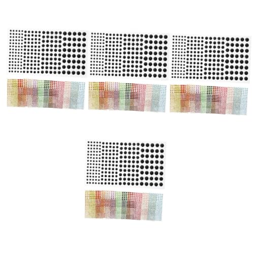 PACKOVE 4 Sätze Diamantaufkleber Uv Gesichtsdiamanten Kleben Basteln Reize Edelsteine Rave Klebstoff Festival Machen Gesichtsschmuck Zum Schminken Körper Strass Acryl 12 Blätter * 4 PACKOVE 4 Sätze Diamantaufkleber Uv Gesichtsdiamanten Kleben Basteln Reize Edelsteine Rave Klebstoff Festival Machen Gesichtsschmuck Zum Schminken Körper Strass Acryl 12 Blätter * 4 von PACKOVE
