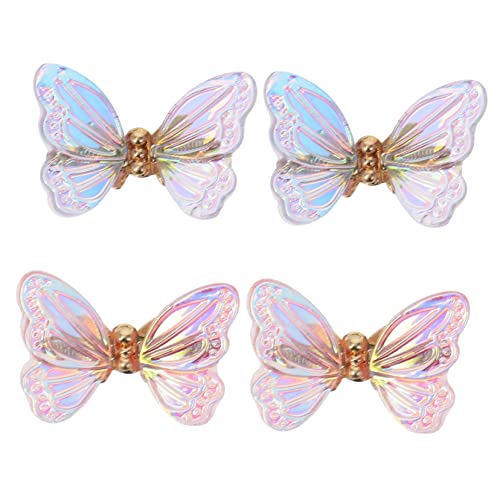 PACKOVE 4 Stück Charms Deko Glitzernde Schmetterlinge für Diy Maniküre Nagelkunst Handytaschen und Scrapbooking Dekorationen PACKOVE 4 Stück Charms Deko Glitzernde Schmetterlinge für Diy Maniküre Nagelkunst Handytaschen und Scrapbooking Dekorationen von PACKOVE