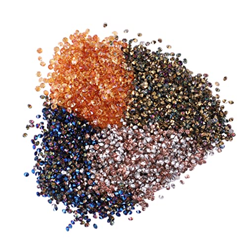 PACKOVE 4Er-Packung Diy Manicure Nail Tip Strasssteine Farben Mikro Zirconium Kristallspitzen für Natürliche und Künstliche Nägel Vielseitig für Handy Brillen und Nail Art Dekoration PACKOVE 4Er-Packung Diy Manicure Nail Tip Strasssteine Farben Mikro Zirconium Kristallspitzen für Natürliche und Künstliche Nägel Vielseitig für Handy Brillen und Nail Art Dekoration von PACKOVE