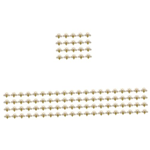 PACKOVE 5 Sätze Bienen Nagel Charms Kreative Nail Art Dekoration Für Diy Maniküre Für Persönliche Designs Und Besondere Anlässe 20 Stück * 5 von PACKOVE