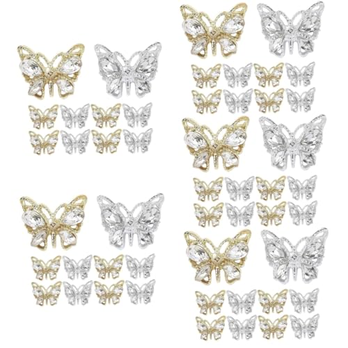 PACKOVE 5 Sätze Nagelschmuck Bohrer Strass Schmetterling Charms Niedliche Trendige Nageldekorationen Für Nagelkunst Nagelkunst Schmetterling Nagel Charms Schmetterling Nägel 10 Stück * 5 PACKOVE 5 Sätze Nagelschmuck Bohrer Strass Schmetterling Charms Niedliche Trendige Nageldekorationen Für Nagelkunst Nagelkunst Schmetterling Nagel Charms Schmetterling Nägel 10 Stück * 5 von PACKOVE