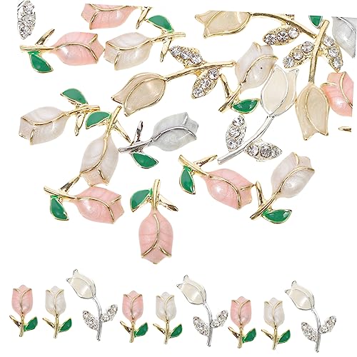 PACKOVE 5 Sätze Teiliges Metall Nail Art Zubehör Diy Nail Charms Für Kreative Designs Langlebig Für Nagelstudios Oder Zuhause Dekorative Blüten Und Herzformen 24 Stück * 5 PACKOVE 5 Sätze Teiliges Metall Nail Art Zubehör Diy Nail Charms Für Kreative Designs Langlebig Für Nagelstudios Oder Zuhause Dekorative Blüten Und Herzformen 24 Stück * 5 von PACKOVE