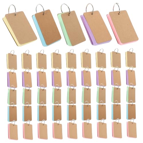 PACKOVE 5 leere leere karten Flash-Karten Kleine Karteikarten DIY-Karten Speicherkarten Karteikarten Karteikarten Mini-Karteikarten kleine Notizkarten leere Memo-Karte Kraftkarton PACKOVE 5 leere leere karten Flash-Karten Kleine Karteikarten DIY-Karten Speicherkarten Karteikarten Karteikarten Mini-Karteikarten kleine Notizkarten leere Memo-Karte Kraftkarton von PACKOVE