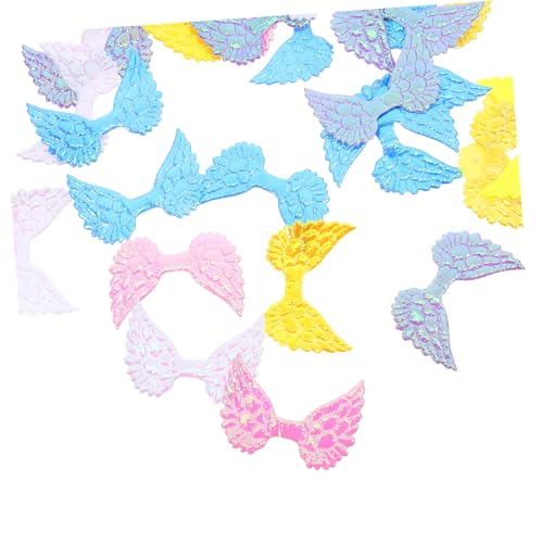 PACKOVE 50 Stück Engelsflügel Applikationen Patches in Farben DIY Bastelset für Kleidung Hüte Accessoires Aufnäher zum Aufnähen und Dekorieren von Jacken Rucksäcken und Pullovern PACKOVE 50 Stück Engelsflügel Applikationen Patches in Farben DIY Bastelset für Kleidung Hüte Accessoires Aufnäher zum Aufnähen und Dekorieren von Jacken Rucksäcken und Pullovern von PACKOVE