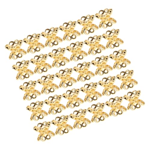 PACKOVE 50 Stück Hohlarmbandzubehör armband zubehör Perlenkappen für die Schmuckherstellung Abstandsperlenkappen Perlenkappen selber machen handwerkliche Verzierungen Kupfer Golden PACKOVE 50 Stück Hohlarmbandzubehör armband zubehör Perlenkappen für die Schmuckherstellung Abstandsperlenkappen Perlenkappen selber machen handwerkliche Verzierungen Kupfer Golden von PACKOVE