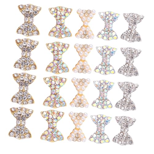 PACKOVE 50 Stück Nail-Art-Zubehör Nageldekoration Strasssteine für Nägel Kristalle Reiz Kunst Maniküre Bögen neujahr nagel charme Bunte Strassnagelzauber Nieten-Nagel-Charms Metall PACKOVE 50 Stück Nail-Art-Zubehör Nageldekoration Strasssteine für Nägel Kristalle Reiz Kunst Maniküre Bögen neujahr nagel charme Bunte Strassnagelzauber Nieten-Nagel-Charms Metall von PACKOVE