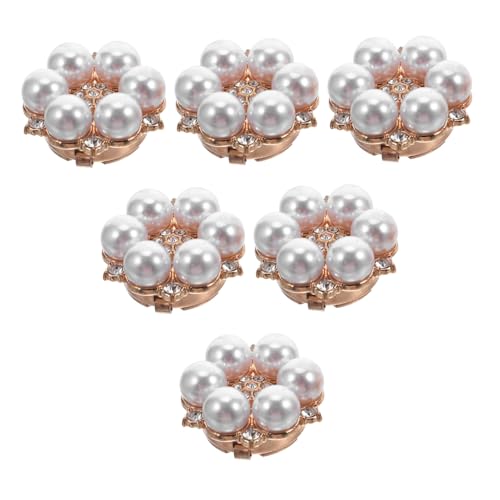 PACKOVE 6 Stück Strass Knopfabdeckungen Blumenhülse Dekorative Knöpfe Ausgefallene Knöpfe Mit Schmucksteinen Besetzte Knopfabdeckungen Zum Anklipsen Runde Blumen Strassverzierungen PACKOVE 6 Stück Strass Knopfabdeckungen Blumenhülse Dekorative Knöpfe Ausgefallene Knöpfe Mit Schmucksteinen Besetzte Knopfabdeckungen Zum Anklipsen Runde Blumen Strassverzierungen von PACKOVE