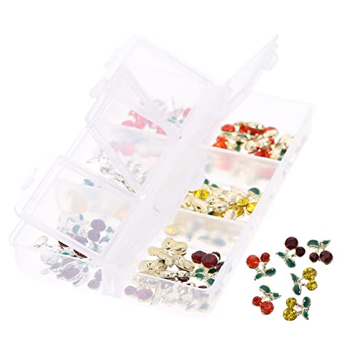 PACKOVE 60 Stück Nailart-Accessoires mit Strasssteinen Diamant echt Nagelbolzen formen geformt Polieren Nagel Edelsteine nagel strass edelsteine Kirschanhänger Legierung PACKOVE 60 Stück Nailart-Accessoires mit Strasssteinen Diamant echt Nagelbolzen formen geformt Polieren Nagel Edelsteine nagel strass edelsteine Kirschanhänger Legierung von PACKOVE