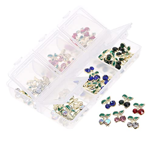 PACKOVE 60 Stück Strasszubehör Nagel Edelsteine bolzen Nagelkunst-anhänger Mini-edelsteine Kristalle Und Edelsteine Nagel Strass Dekorationen Kirsche Charme Legierung PACKOVE 60 Stück Strasszubehör Nagel Edelsteine bolzen Nagelkunst-anhänger Mini-edelsteine Kristalle Und Edelsteine Nagel Strass Dekorationen Kirsche Charme Legierung von PACKOVE
