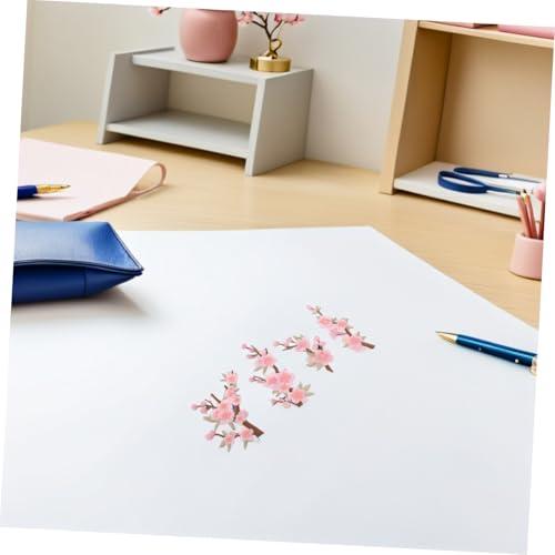 PACKOVE 8 Stück Gestickter Stoffaufnäher Stickerei Blumenapplique Blumenflecken für Jeans Nähen von Stoffapplikationen Applikation mit Blumenstickerei gestickte Blumenapplikationen Rosa von PACKOVE