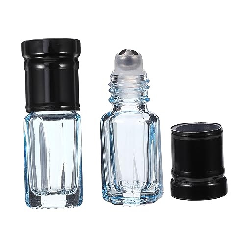 PACKOVE 8Stücke Rollerball Flaschen aus Nachfüllbare Flaschen für Ätherische Öle Parfümöle und Lotionen für Unterwegs mit Farbigem und Schwarzem Deckel PACKOVE 8Stücke Rollerball Flaschen aus Nachfüllbare Flaschen für Ätherische Öle Parfümöle und Lotionen für Unterwegs mit Farbigem und Schwarzem Deckel von PACKOVE