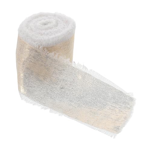 PACKOVE Chiffonband Hochzeit mit Fransen für Blumensträuße Dekoratives Geschenkband Gold Lange für Einladungen Partys und Besondere Anlässe PACKOVE Chiffonband Hochzeit mit Fransen für Blumensträuße Dekoratives Geschenkband Gold Lange für Einladungen Partys und Besondere Anlässe von PACKOVE