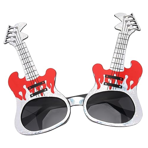 PACKOVE Gitarrenbrille Für Kinder Leere Bierkühler Partygeschenke Für Kinder Partybrille Foto-Requisiten Für Erwachsene Maskerade Partybrille Brille Für Kinder Gitarren Lustiges von PACKOVE