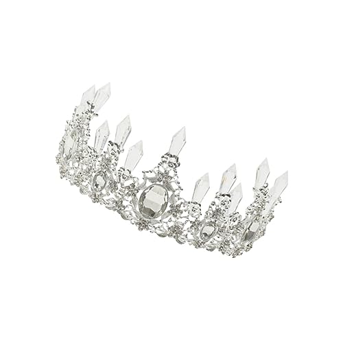 PACKOVE Hochzeitskrone für Kuchen Dekoration Tiara für Geburtstagsfeiern Hochzeit und Verlobung Einzigartiger Cake Topper Silber für Unvergessliche PACKOVE Hochzeitskrone für Kuchen Dekoration Tiara für Geburtstagsfeiern Hochzeit und Verlobung Einzigartiger Cake Topper Silber für Unvergessliche von PACKOVE