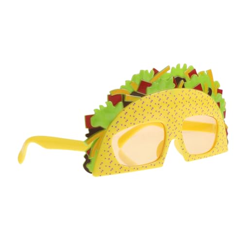 PACKOVE Kreative Sandwich Sonnenbrille Lustige Partybrille Humorvolle Kostümaccessoires für Fotoautomaten Leichte Bequeme Brille für Erwachsene Einzigartiges Design PACKOVE Kreative Sandwich Sonnenbrille Lustige Partybrille Humorvolle Kostümaccessoires für Fotoautomaten Leichte Bequeme Brille für Erwachsene Einzigartiges Design von PACKOVE