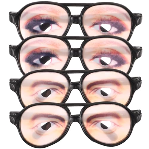 PACKOVE Lustige Brille, kreative Brille, Kostüm, lustige Brille, Partybrille, perfekt für Halloween-Partys von PACKOVE