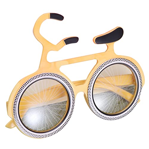 PACKOVE Lustige Partybrille im Fahrrad Design Kreative Fotorequisite aus Robustem Material Leichter Rahmen für Komfortables Tragen als Scherzbrille für Erwachsene bei Karneval und Festen PACKOVE Lustige Partybrille im Fahrrad Design Kreative Fotorequisite aus Robustem Material Leichter Rahmen für Komfortables Tragen als Scherzbrille für Erwachsene bei Karneval und Festen von PACKOVE