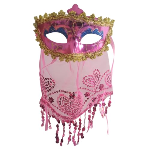 PACKOVE halloween masken halloweenmaske helloweenmaske masken zu halloween halloween-masken Maskerade-Maske Tanzschleier Gesichtsschleier-Maske Schleier Maske Abschlussball Venedig von PACKOVE