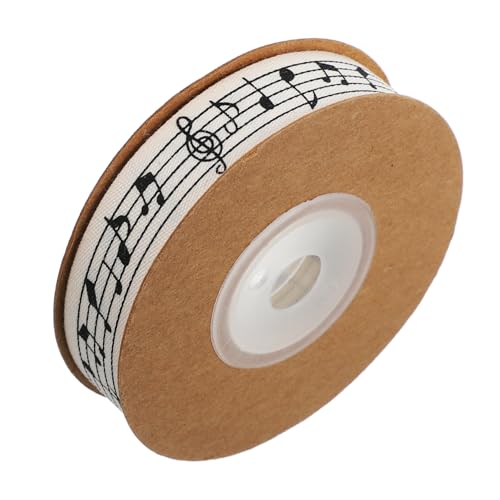 PACKOVE Musiknoten Baumwollband Dekoratives Geschenkband für DIY Projekte Kreative Verpackungen und Musikevents für Geburtstagsfeiern und Festlichkeiten PACKOVE Musiknoten Baumwollband Dekoratives Geschenkband für DIY Projekte Kreative Verpackungen und Musikevents für Geburtstagsfeiern und Festlichkeiten von PACKOVE
