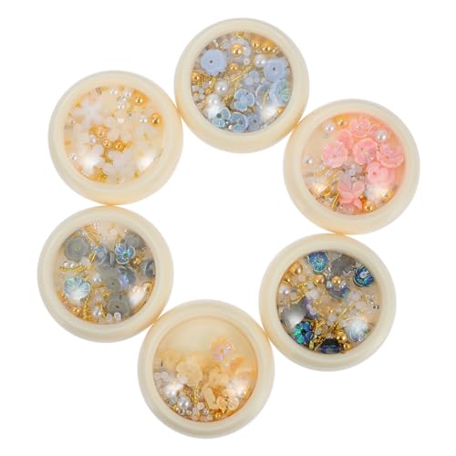 PACKOVE Nagelcharms Perlen Ornament für Maniküre DIY für Nägel Kunsthandwerk Handarbeit für Nailart Projekte PACKOVE Nagelcharms Perlen Ornament für Maniküre DIY für Nägel Kunsthandwerk Handarbeit für Nailart Projekte von PACKOVE