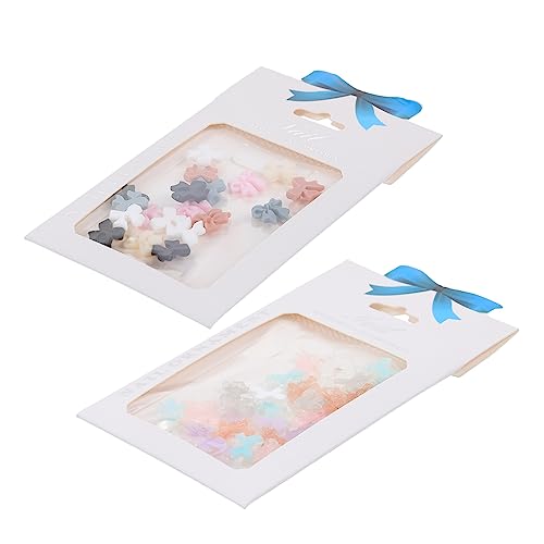 PACKOVE Nagelschmuck Schleifen Charms für Diy Maniküre Hochwertige Nageldekorationsartikel für Salon und Zuhause Langlebige und Leicht Anbringbare Nail Art Zubehör von PACKOVE