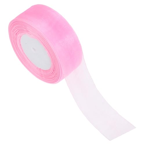PACKOVE Netzband blumensträuße geburtstagsdekoration hochzeitsdekoration Dekorationsband Schleifenband dickes schwarzes Band Organzaband schwarzer Tüll Organza -Band Chiffon Rosa PACKOVE Netzband blumensträuße geburtstagsdekoration hochzeitsdekoration Dekorationsband Schleifenband dickes schwarzes Band Organzaband schwarzer Tüll Organza -Band Chiffon Rosa von PACKOVE