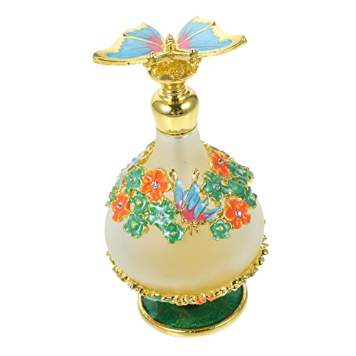 PACKOVE Parfümflasche Nachfüllbar Vintage Glasbehälter für Ätherische Öle Reiseflasche für Parfüm und Duftöl Design für Unterwegs und PACKOVE Parfümflasche Nachfüllbar Vintage Glasbehälter für Ätherische Öle Reiseflasche für Parfüm und Duftöl Design für Unterwegs und von PACKOVE