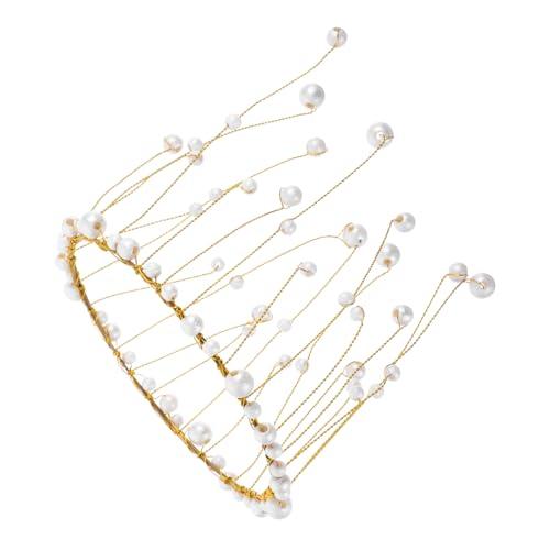 PACKOVE Perlenkrone Kuchen Dekoration Krone für Hochzeit Verziert für Kuchen Tortenaufsatz Zubehör Handgefertigt für Besondere Anlässe PACKOVE Perlenkrone Kuchen Dekoration Krone für Hochzeit Verziert für Kuchen Tortenaufsatz Zubehör Handgefertigt für Besondere Anlässe von PACKOVE