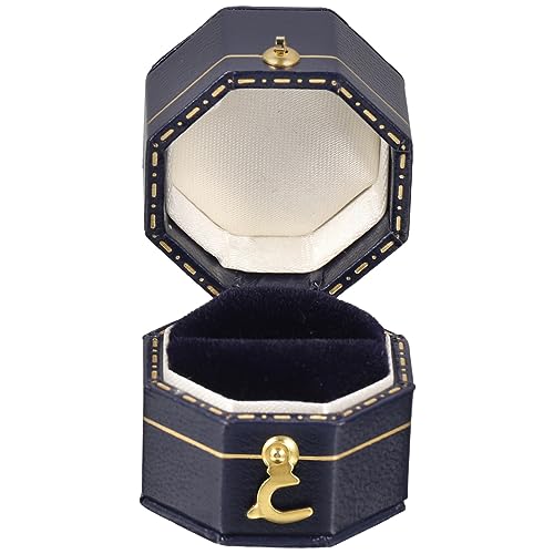 PACKOVE Ringbox Aus Kunstleder Für Eheringe Und Verlobungsringe Filigrane Ringaufbewahrung Mit Einfacher Öffnungsfunktion Als Schmuckschatulle Für Hochzeiten Und Geschenke PACKOVE Ringbox Aus Kunstleder Für Eheringe Und Verlobungsringe Filigrane Ringaufbewahrung Mit Einfacher Öffnungsfunktion Als Schmuckschatulle Für Hochzeiten Und Geschenke von PACKOVE
