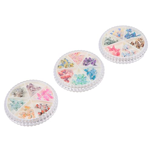 PACKOVE Schmetterlings Nagelcharms Boxen Nail Art Dekorationen für DIY Maniküre für Natürliche und Künstliche Nägel Perfektes für Nail Art PACKOVE Schmetterlings Nagelcharms Boxen Nail Art Dekorationen für DIY Maniküre für Natürliche und Künstliche Nägel Perfektes für Nail Art von PACKOVE