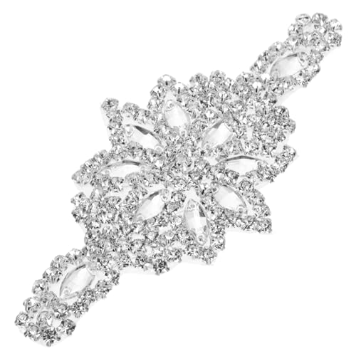 PACKOVE Silberne Sash Strass Applikation Aufbügeln Funkelnde Brautkleid Gürtel Verzierung Selbstklebende Patches für Hochzeitsmode und Reparatur PACKOVE Silberne Sash Strass Applikation Aufbügeln Funkelnde Brautkleid Gürtel Verzierung Selbstklebende Patches für Hochzeitsmode und Reparatur von PACKOVE