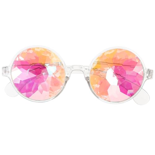 PACKOVE Gläser mit Kristalllinsen 4D Regenbogenbrille Sonnenbrille begeisterte Sonnenbrille von PACKOVE