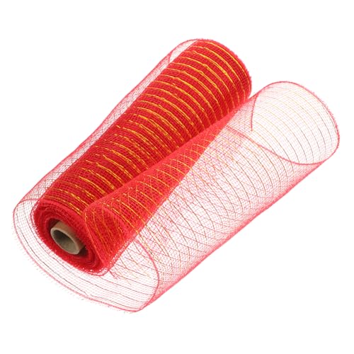 PACKOVE Tüllnetzband Rolle Rot Gold Geschenkband aus Mesh Gauze für Geschenkverpackung DIY Schleifen Blumendekoration Langlebig und Vielseitig für Bastelbedarf und Festdekoration PACKOVE Tüllnetzband Rolle Rot Gold Geschenkband aus Mesh Gauze für Geschenkverpackung DIY Schleifen Blumendekoration Langlebig und Vielseitig für Bastelbedarf und Festdekoration von PACKOVE