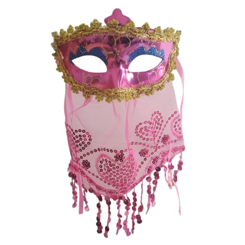 PACKOVE Maskerade Frauenmaske Maskerade-maske Gesichtsschleier-maske Kostüm Maske Schleier Maske Elegante Maske Tanzschleier Requisiten Bilden von PACKOVE