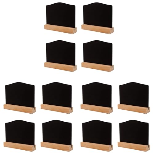 PAGJHRFJG 12 STÜCKE Mini Tafel für Kreide Schild, Lebensmittel Etiketten Message Board für Restaurant Hochzeit von PAGJHRFJG