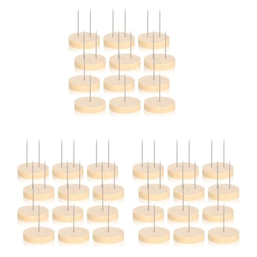 PAGJHRFJG 36 Stück Häkel-Puppenständer, Puppenständer, Filz, Tierpuppe, Spielzeug, Holzsockelstütze, Actionfigurenständer PAGJHRFJG 36 Stück Häkel-Puppenständer, Puppenständer, Filz, Tierpuppe, Spielzeug, Holzsockelstütze, Actionfigurenständer von PAGJHRFJG