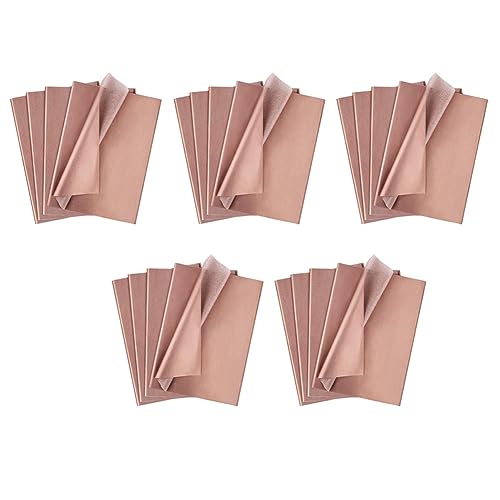 PAGJHRFJG 600 Blätter Seiden Papier Bulk,Metallisches Geschenk Papier für Hochzeiten,Geburtstags Feiern,Duschen,Kunst,DIY,Weihnachten von PAGJHRFJG