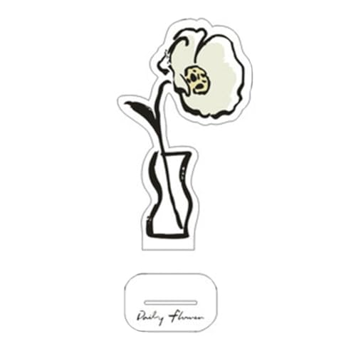 PAGJHRFJG Blumenornament, Notizclip, Erweiterter Dunkler Wind, Praktischer Ordner, Datei, Nachricht, Foto, Nachricht, Ornament B von PAGJHRFJG