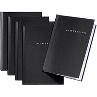 PAGNA Bewerbungsmappen Start DIN A4 schwarz, 5 St. von PAGNA