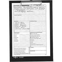 PAGNA Klemmbrett 24009-04 DIN A4 schwarz Karton, 1 St. von PAGNA