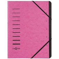 PAGNA Ordnungsmappe 7 Fächer rosa von PAGNA